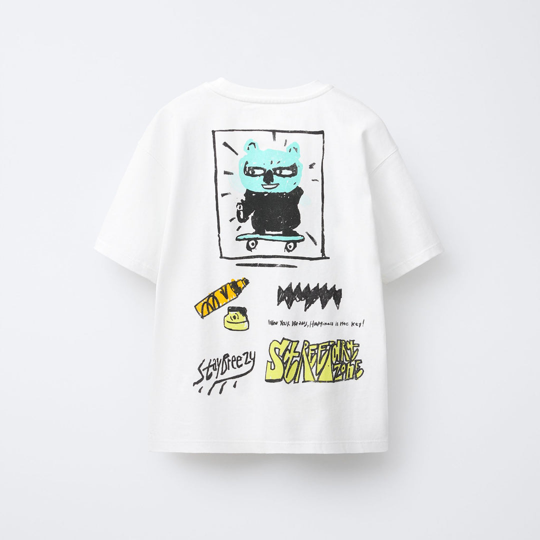 Moudda ZARA - T-Shirt - AOP Positionnel & Ours Masqué - Tunisie 2