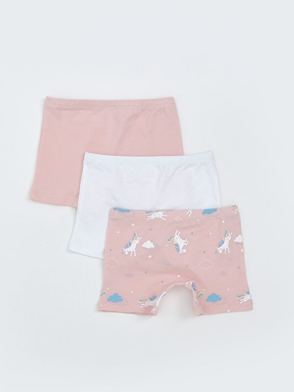 Moudda LC Waikiki - Boxer jersey Fille Imprimé rose - Tunisie 2