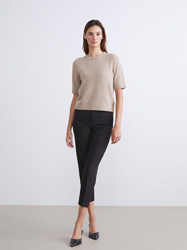 Moudda LC Waikiki - Pull tricot moyen Femme Mélange brun - Tunisie 2