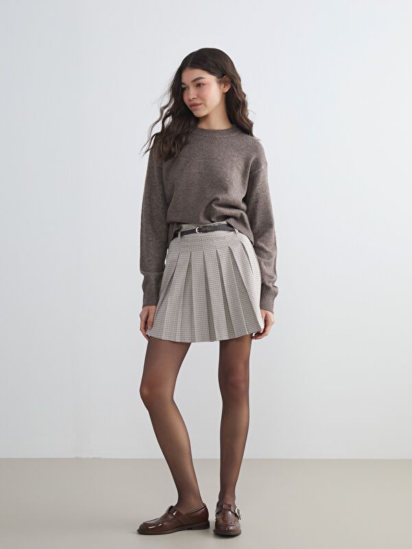 Moudda LC Waikiki - Pull en tricot Femme Brun - Tunisie 2