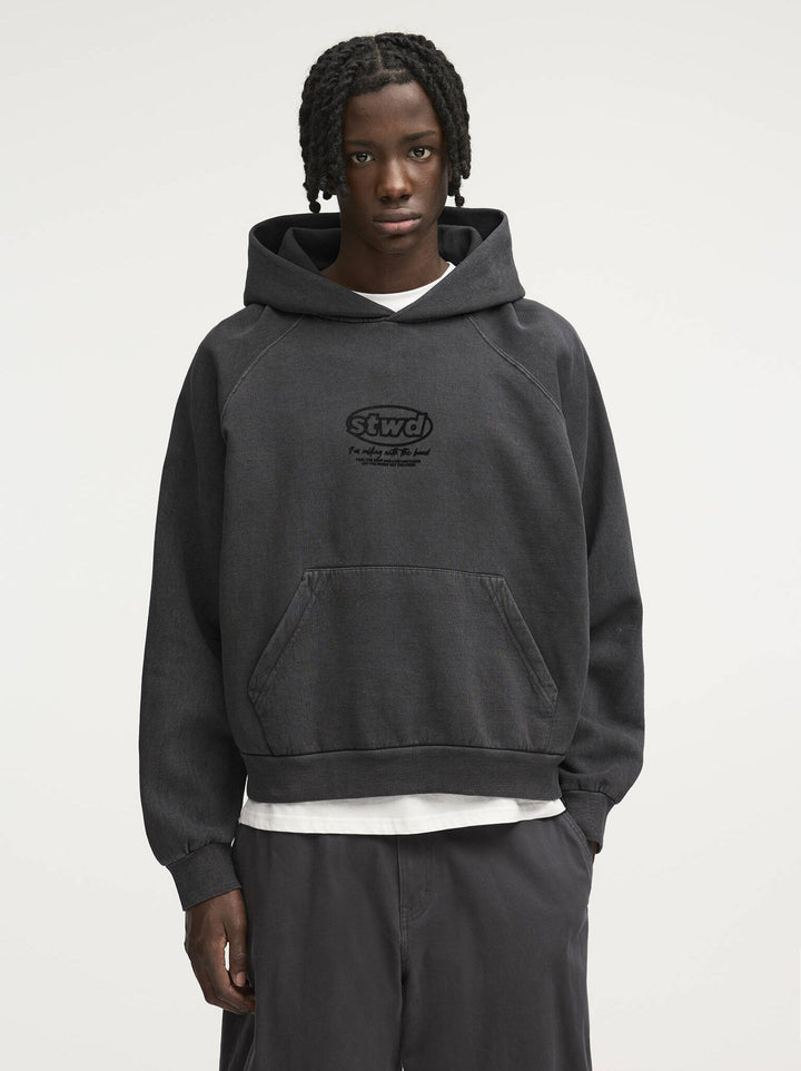Moudda PULL & BEAR - Sweat Capuche Lavé - Flock Logo - Tunisie 2