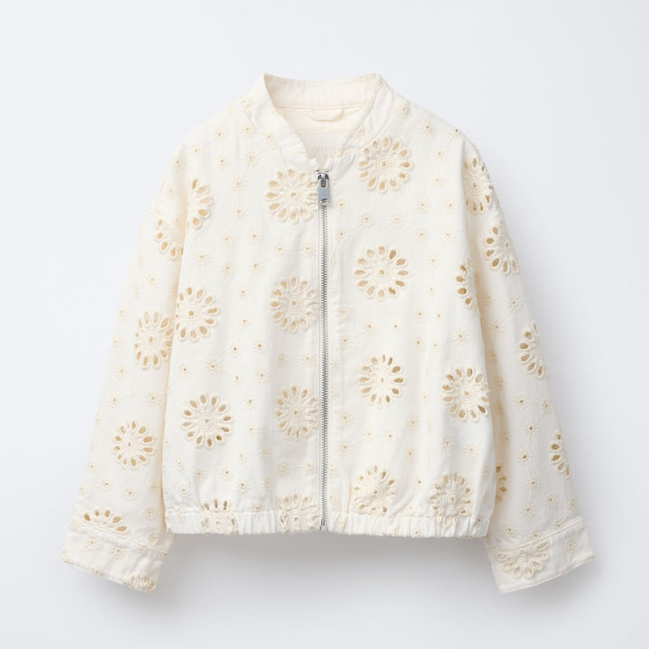 Moudda ZARA - Veste Fille - Broderie Suisse Bicolore - Tunisie 1