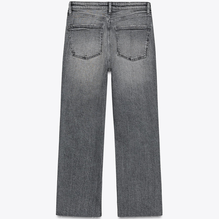 Moudda ZARA - Pantalon Flare Cropped - 5 Poches & Taille Haute - Tunisie 2