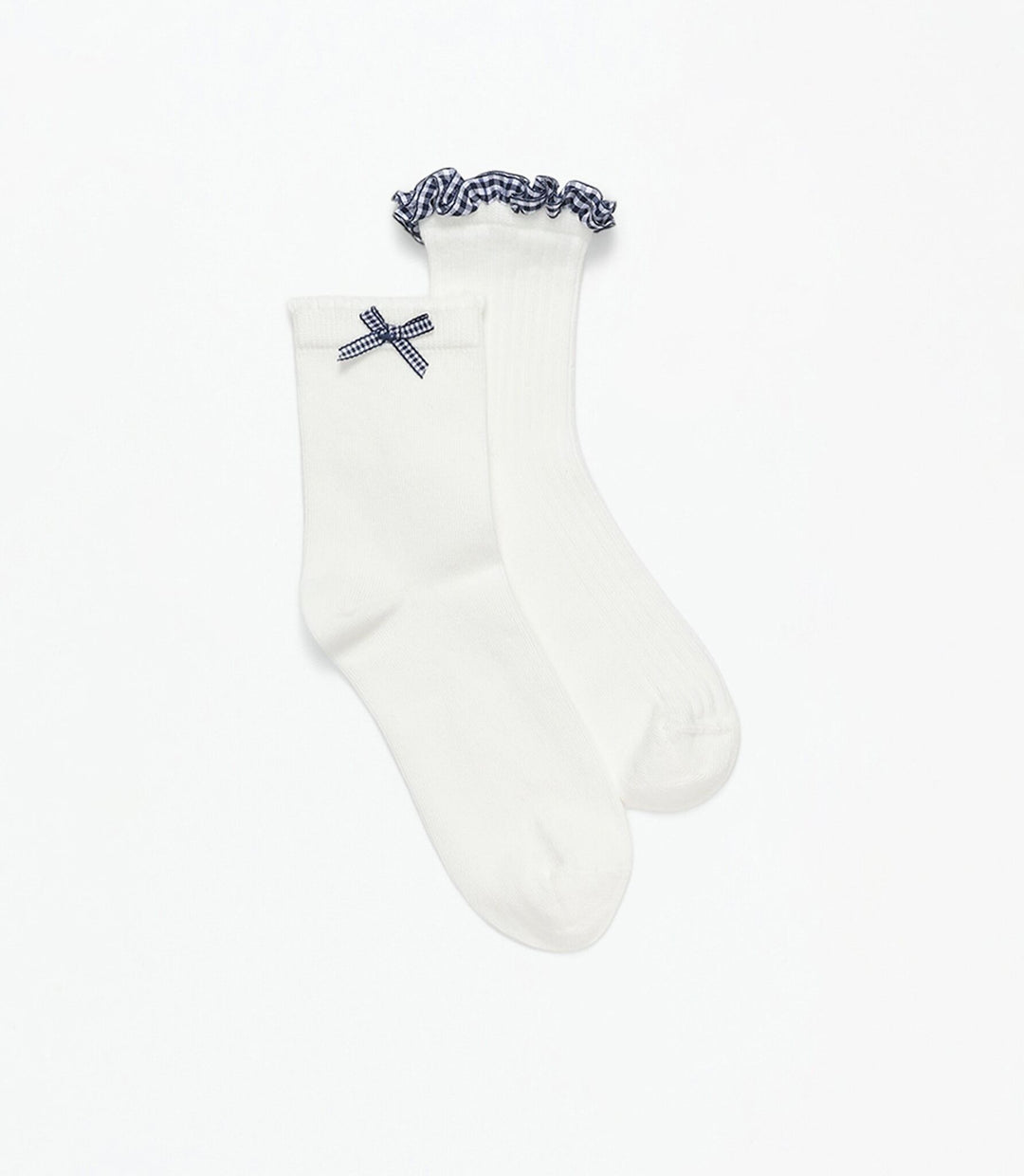 Moudda Lefties - Pack 2 Chaussettes Cheville - Fantaisie Ruban & Nœud - Tunisie 1