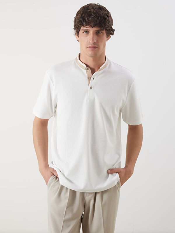 Moudda LC Waikiki - T-shirt manches courtes en jersey pour Homme - Tunisie 1