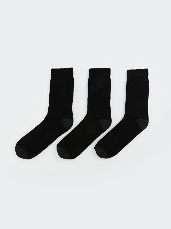 Moudda LC Waikiki - Chaussettes cheville couleur Noir pour hommes - Tunisie 2