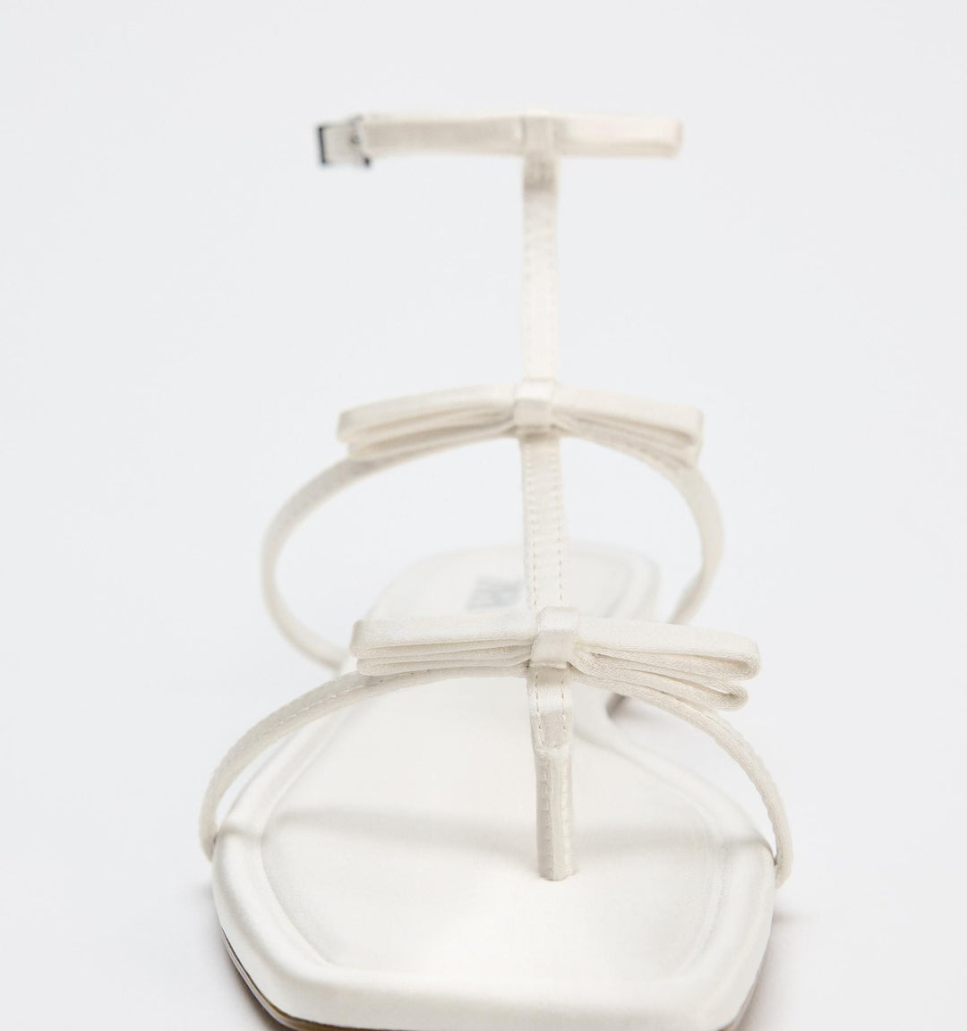 Moudda ZARA - Sandales plates nœuds satin - Tunisie 3