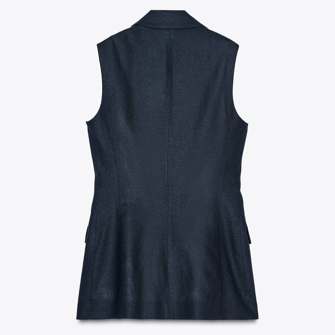 Moudda ZARA - Ensemble Gilet Lin Long - 1 Bouton - Tunisie 2