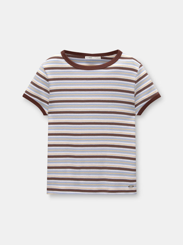 Moudda PULL & BEAR - T-Shirt Pacific Rayures Rodeo - Tunisie 3