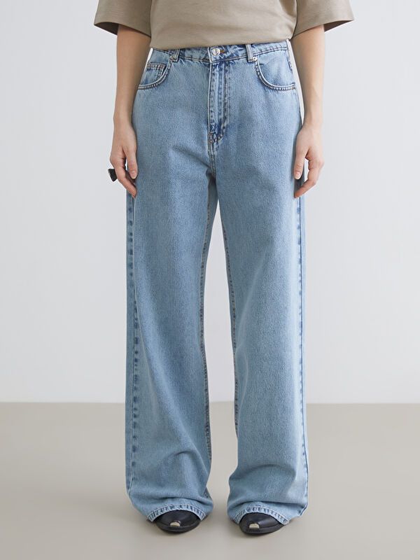 Moudda LC Waikiki - pantalon tissé en jean pour Femmes - Tunisie 2