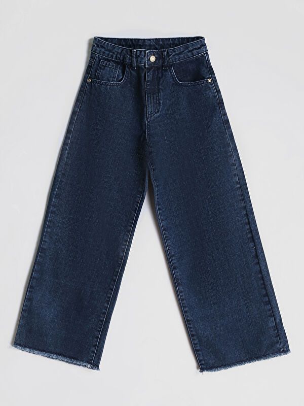 Moudda LC Waikiki - Pantalon tissé en denim Fille Rodéo noir - Tunisie 1