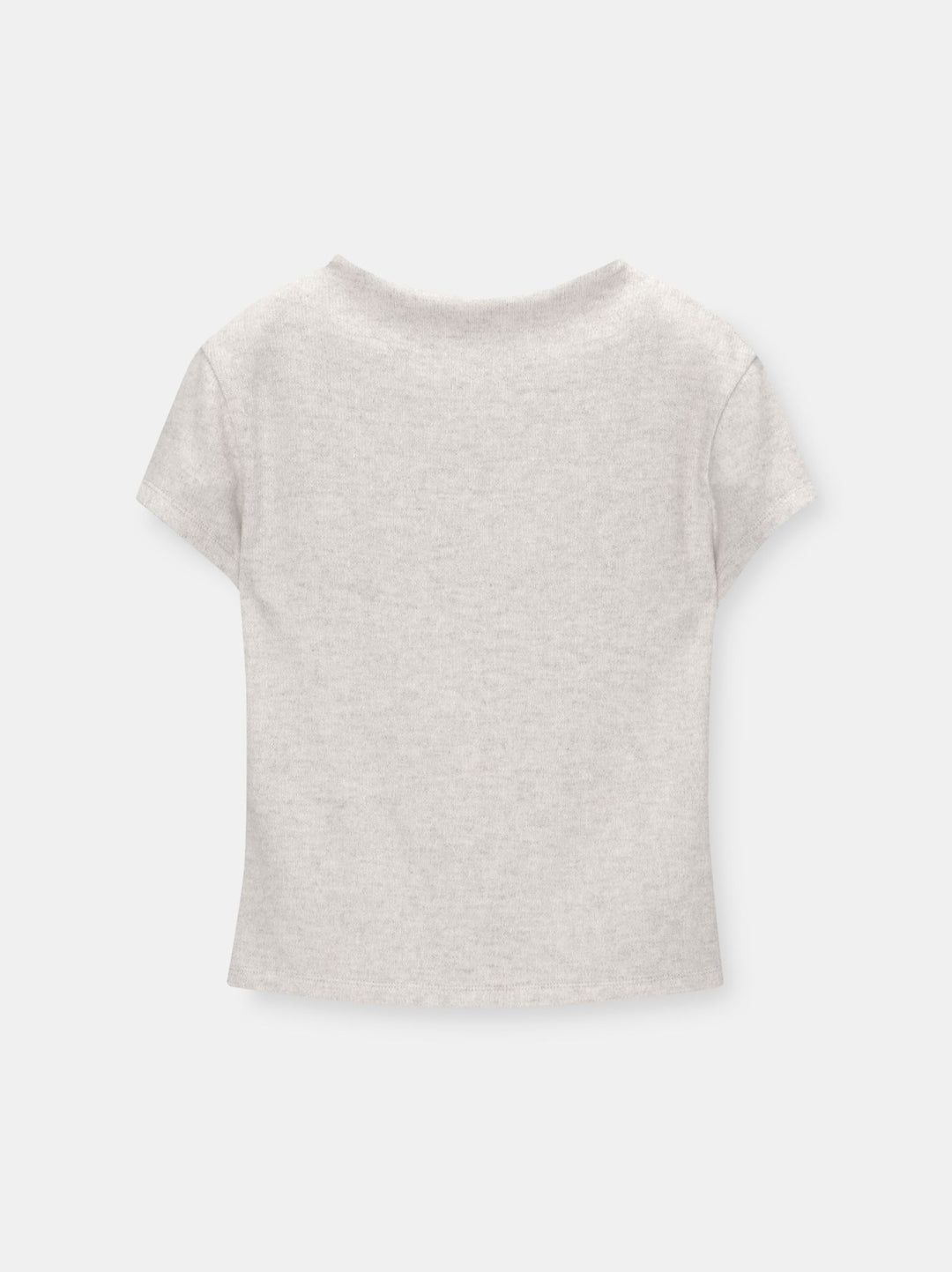 Moudda PULL & BEAR - Body Manches Courtes Col Cheminée Soft Touch Sable - Tunisie 4
