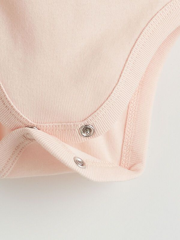 Moudda LC Waikiki - Body imprimé manches longues en jersey - tenue de sport couleur Rose terne imprimé pour filles - Tunisie 7