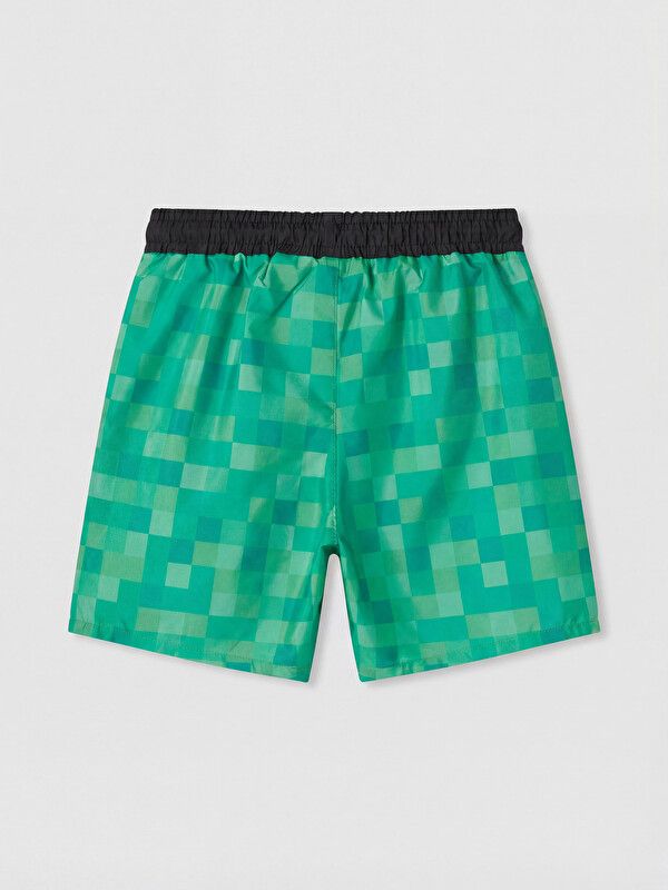 Moudda LC Waikiki - Maillot de bain pour Garçon couleur Vert vif imprimé - Tunisie 2