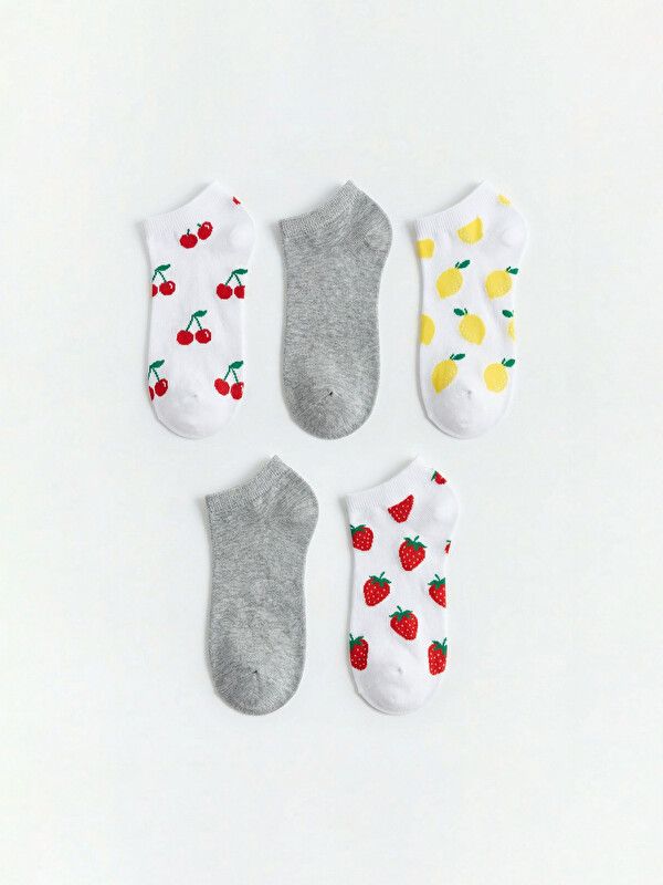 Moudda LC Waikiki - Chaussettes sneaker pour Femme couleur Écru - Tunisie 1