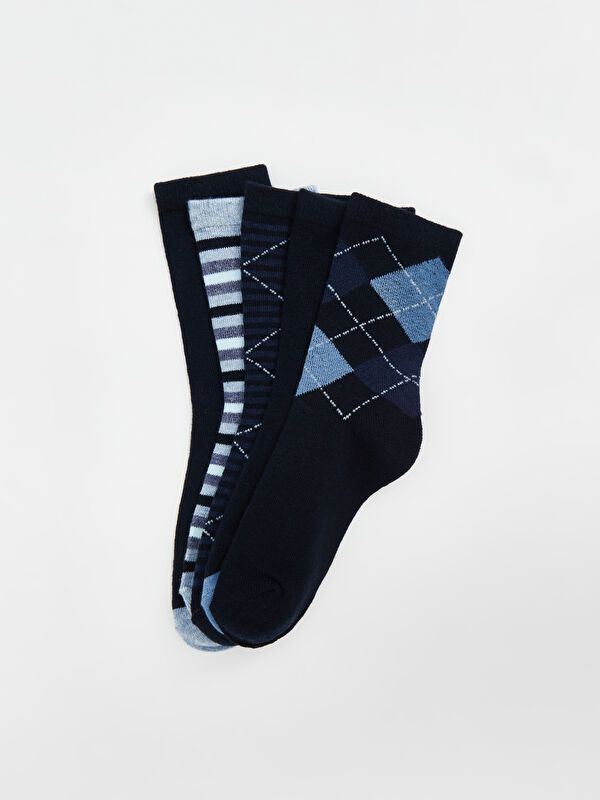 Moudda LC Waikiki - Chaussettes courtes Garçon Fil mélangé teint - Tunisie 2