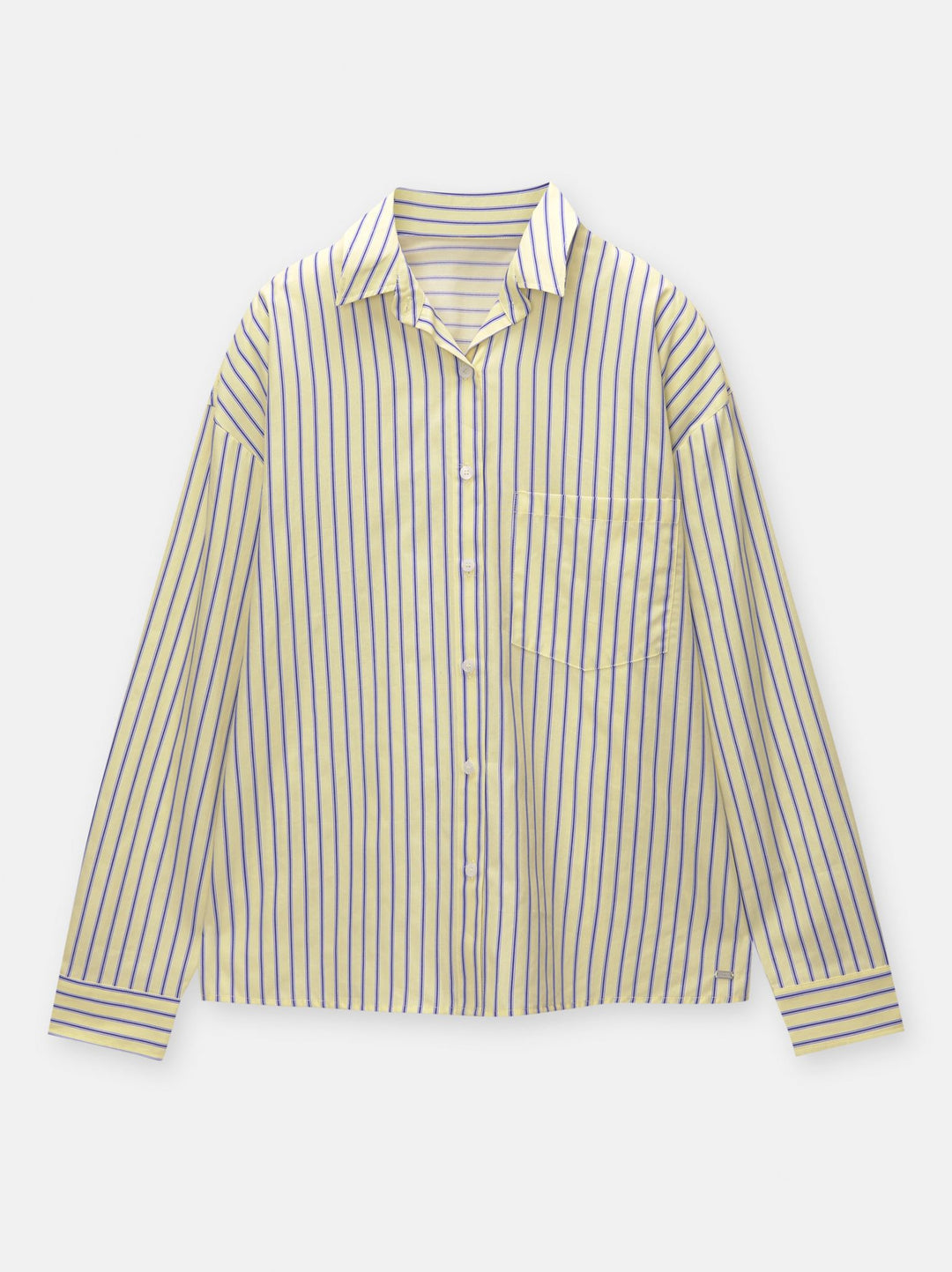 Moudda PULL & BEAR - Chemise Pacific Rayures Jaunes - Tunisie 3