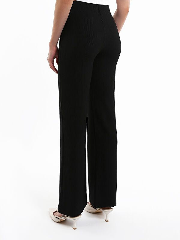 Moudda LC Waikiki - Pantalon en jersey Femme Noir - Tunisie 5
