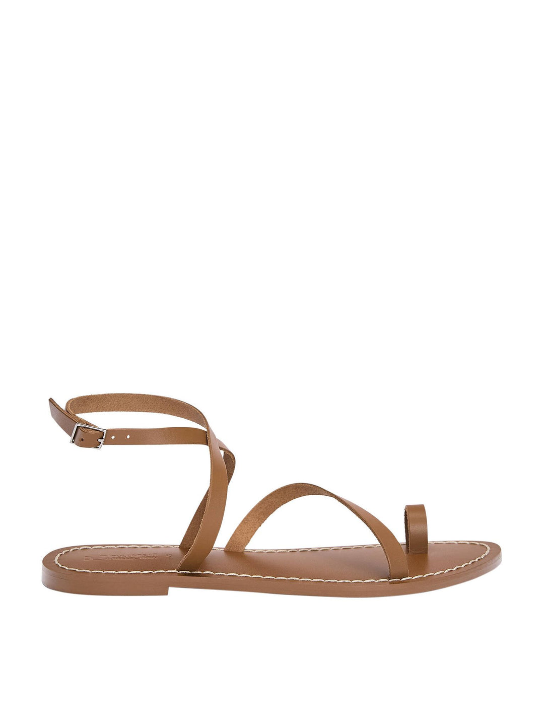 Moudda PULL & BEAR - Sandales Plates en Cuir - Tunisie 6