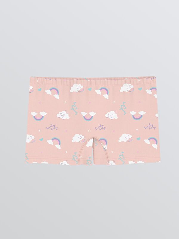 Moudda LC Waikiki - Boxer jersey Fille Imprimé rose - Tunisie 3