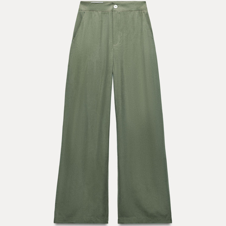 Moudda ZARA - Ensemble pantalon large en cupro - Tunisie 1