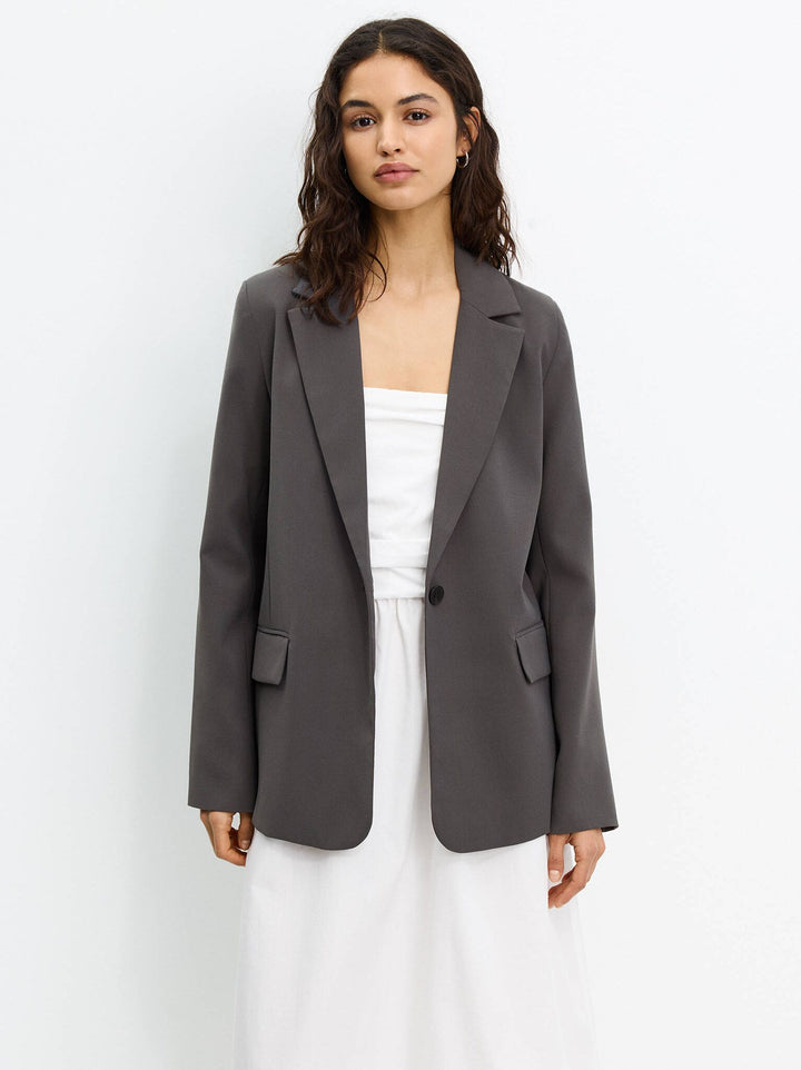 Moudda PULL & BEAR - Blazer Basique - 1 Bouton - Tunisie 2