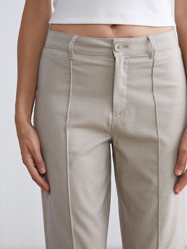 Moudda LC Waikiki - pantalon tissé moyen pour Femmes - Tunisie 3