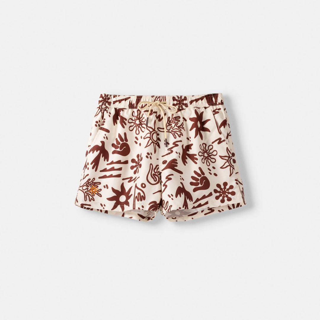 Moudda BERSHKA - Maillot de bain imprimé méditerranéen - Tunisie 1