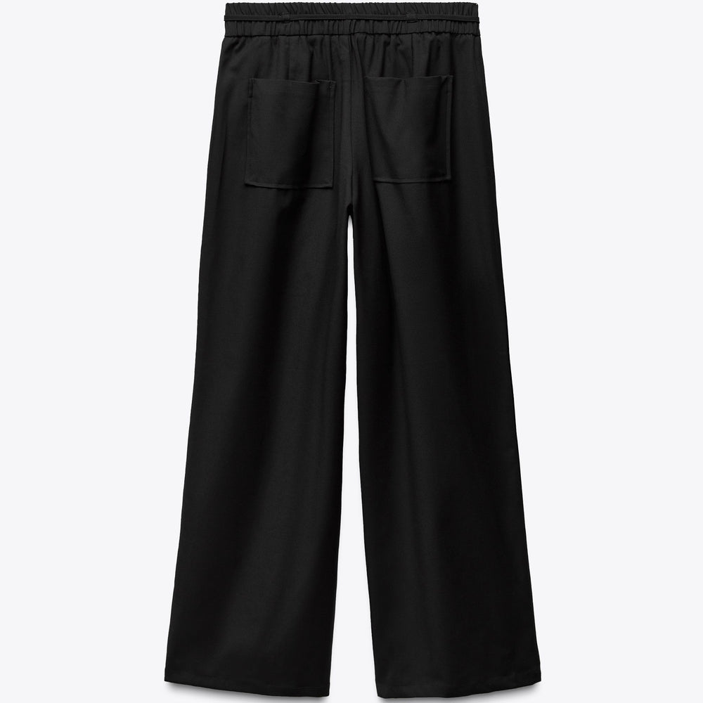 Moudda ZARA - Pantalon Wide Leg - Rayures & Taille Élastique - Tunisie 2