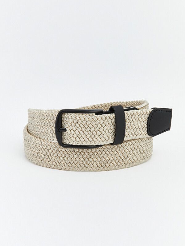 Moudda LC Waikiki - Ceinture pour Homme couleur Beige - Tunisie 1