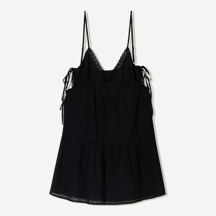 Moudda BERSHKA - Robe Mini Bambula - Dentelle Encolure - Tunisie 2