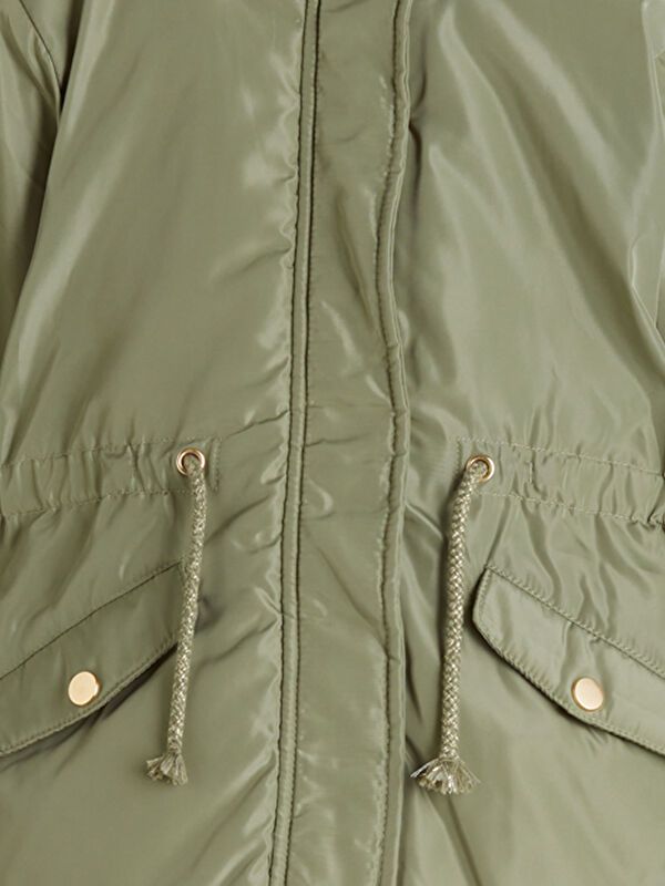 Moudda LC Waikiki - Manteau lourd Fille Vert terne - Tunisie 2