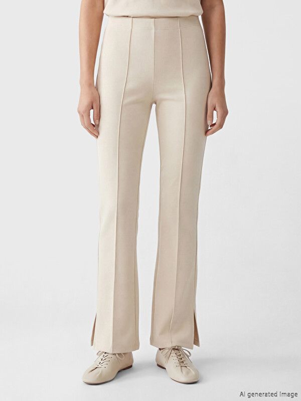Moudda LC Waikiki - Pantalon en jersey pour Femme couleur Gris clair - Tunisie 2