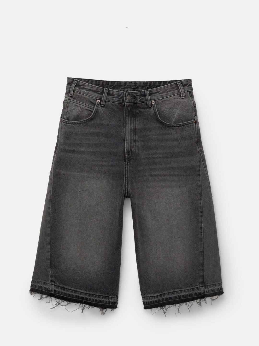 Moudda PULL & BEAR - Bermuda Denim - Super Baggy & Frangée - Tunisie 4