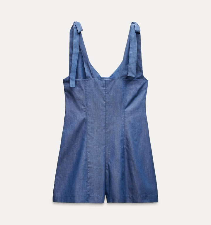 Moudda ZARA - Combinaison courte fines bretelles avec nœud - Tunisie 2