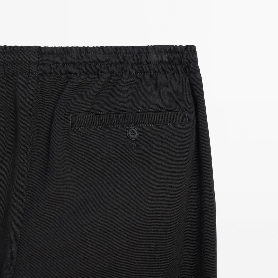 Moudda Massimo Dutti - Pantalon jogging coupe ajustée détail coutures - Tunisie 6