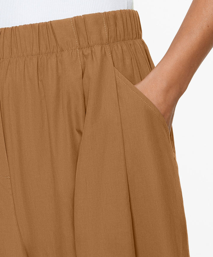 Moudda Oysho - Pantalon Jambe Large en Popeline - Tunisie 3