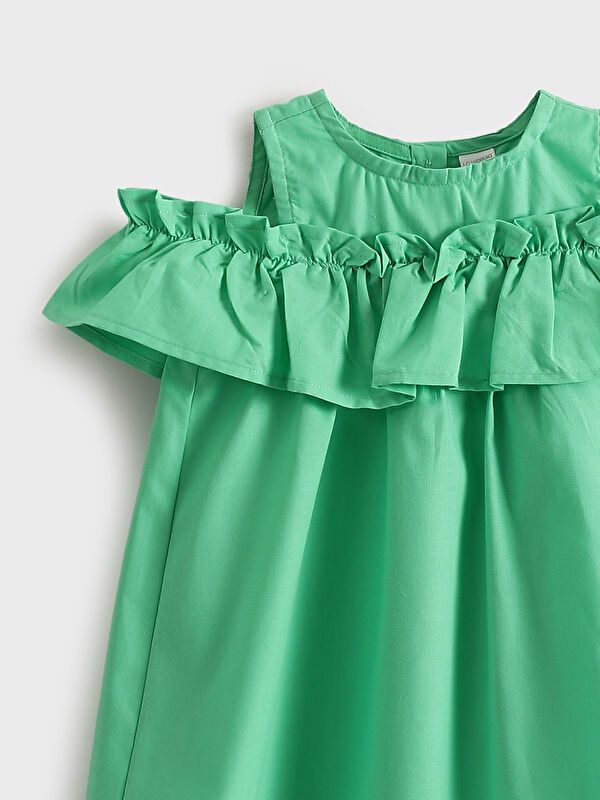 Moudda LC Waikiki - Robe manches courtes en tissu pour Fille - Tunisie 4