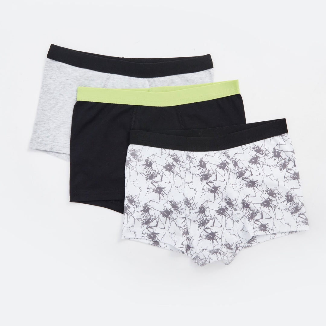 Moudda LC Waikiki - Boxer jersey Garçon Imprimé blanc - Tunisie 1