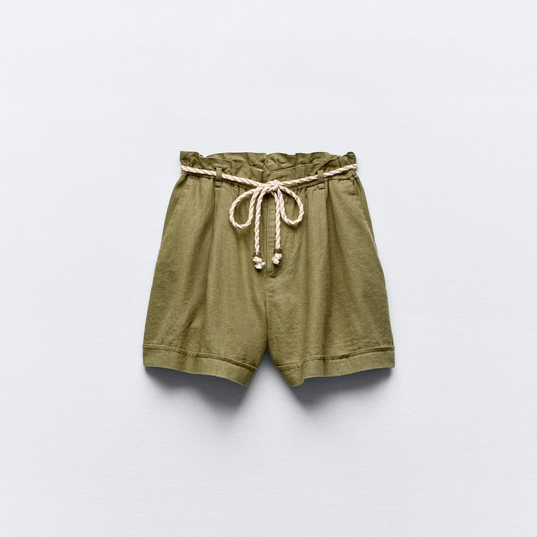 Moudda ZARA - Bermuda Baggy à Ceinture Corde - Tunisie 2