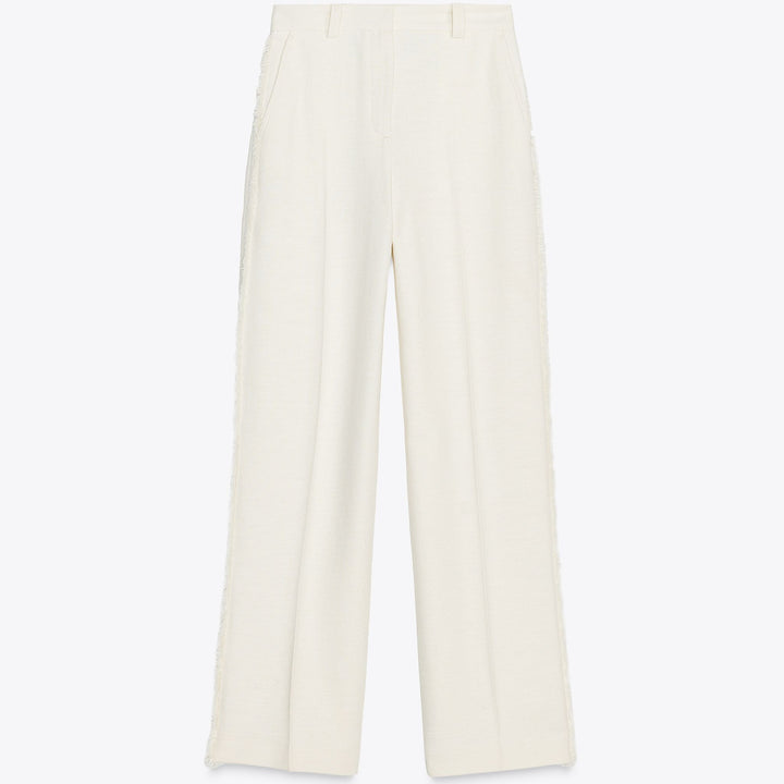 Moudda ZARA - Pantalon Droit - Bande Effilochée - Tunisie 1