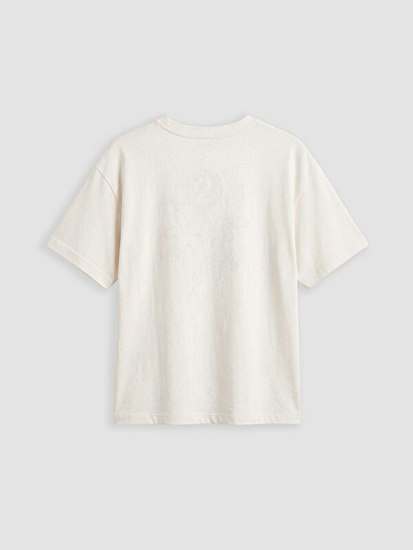 Moudda LC Waikiki - Ensemble en jersey pour Fille couleur Écru - Tunisie 3
