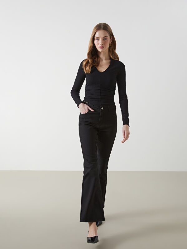 Moudda LC Waikiki - pantalon en jean tissé pour Femmes - Tunisie 1