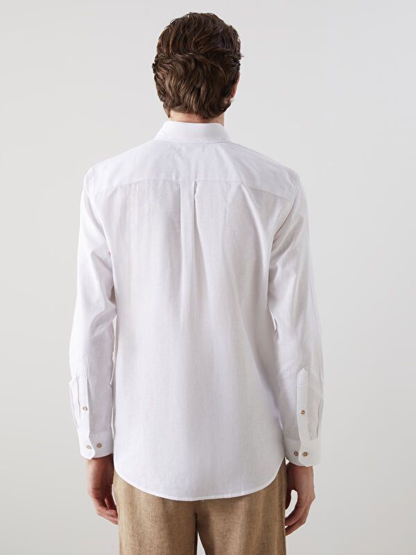 Moudda LC Waikiki - Chemise tissée à manches longues pour Hommes - Tunisie 4