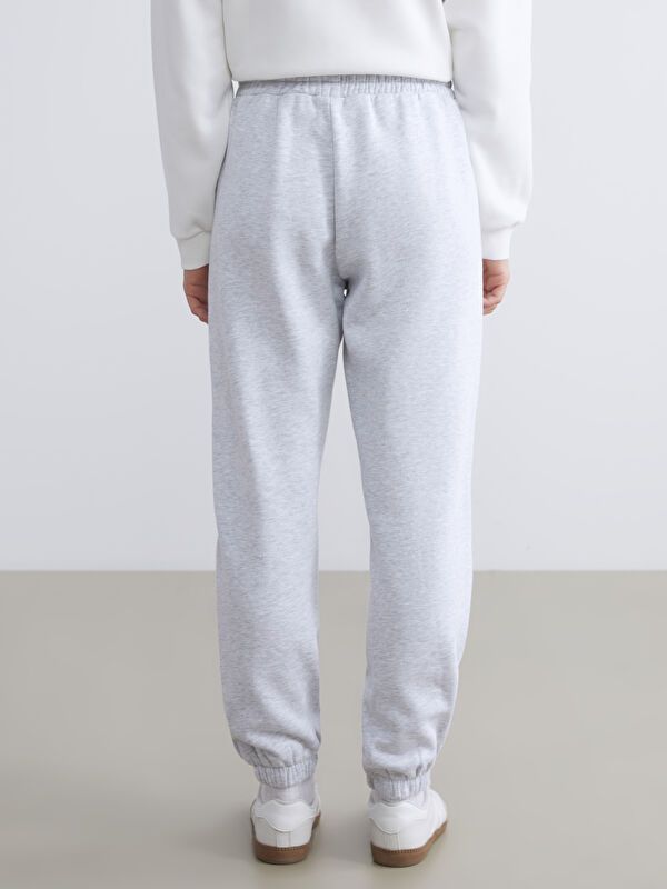 Moudda LC Waikiki - Pantalon en jersey Femme Mélange gris clair - Tunisie 4