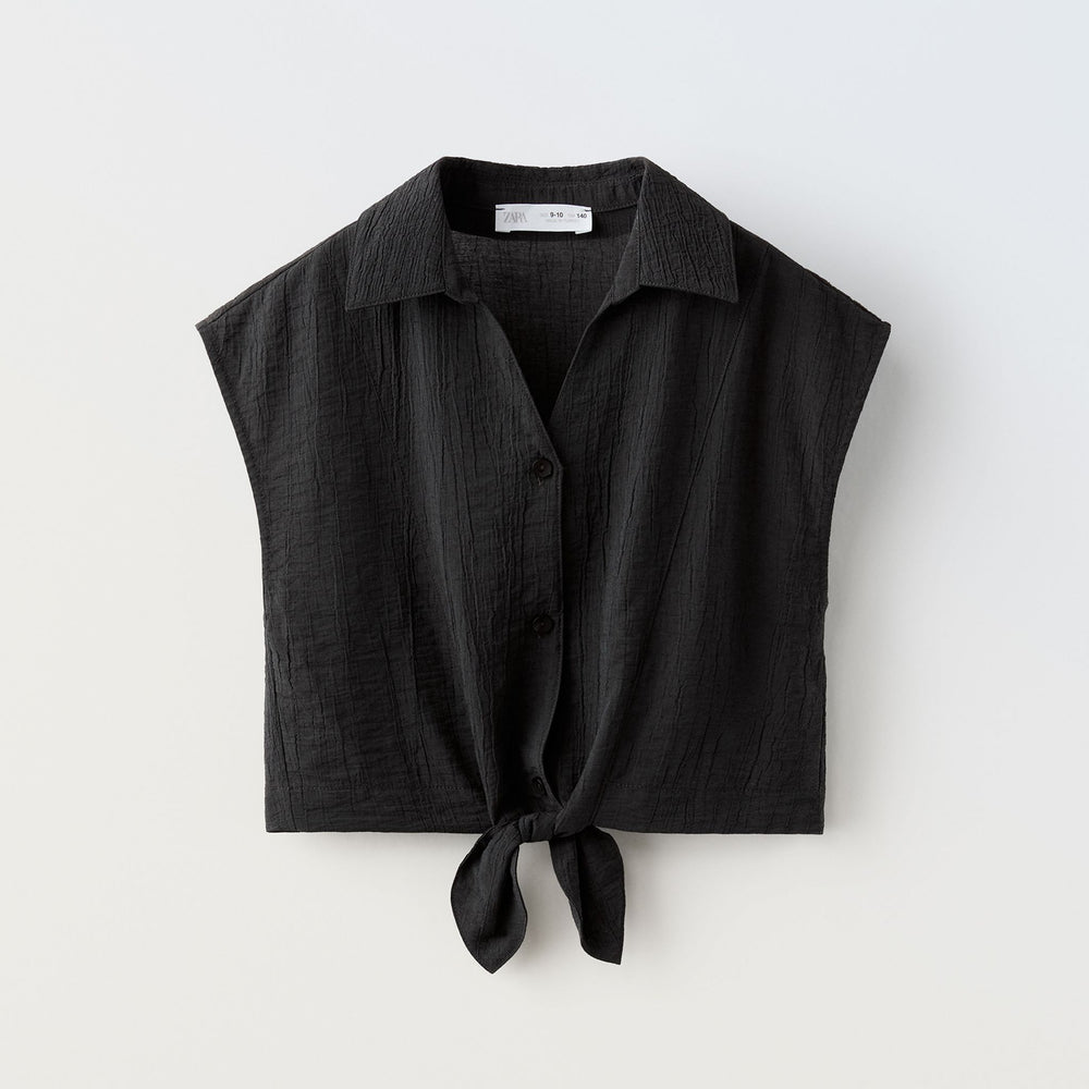 Moudda ZARA - Haut froissé, nœud – tenue coordonnée - Tunisie 2