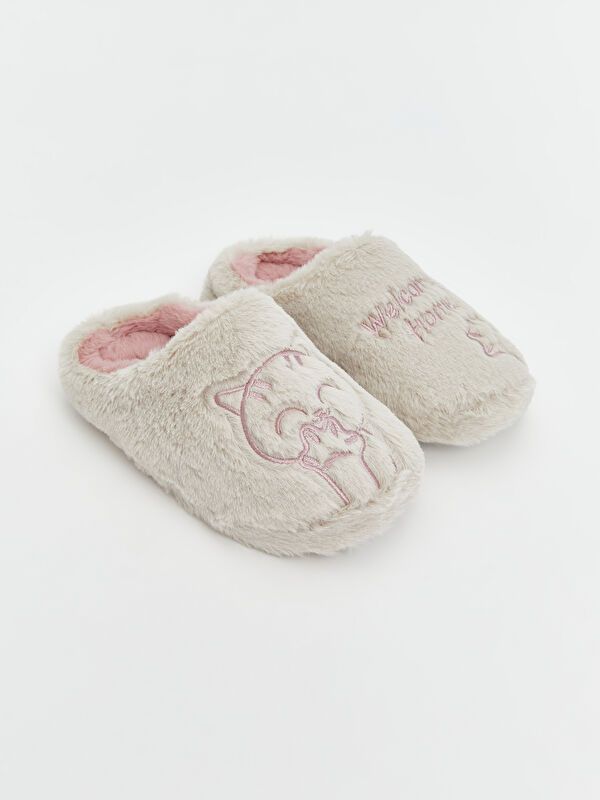 Moudda LC Waikiki - Pantoufles maison Fille Ecru - Tunisie 1