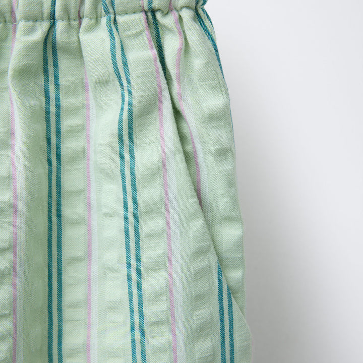 Moudda ZARA - Pantalon Fille - Rayures Seersucker - Tunisie 4