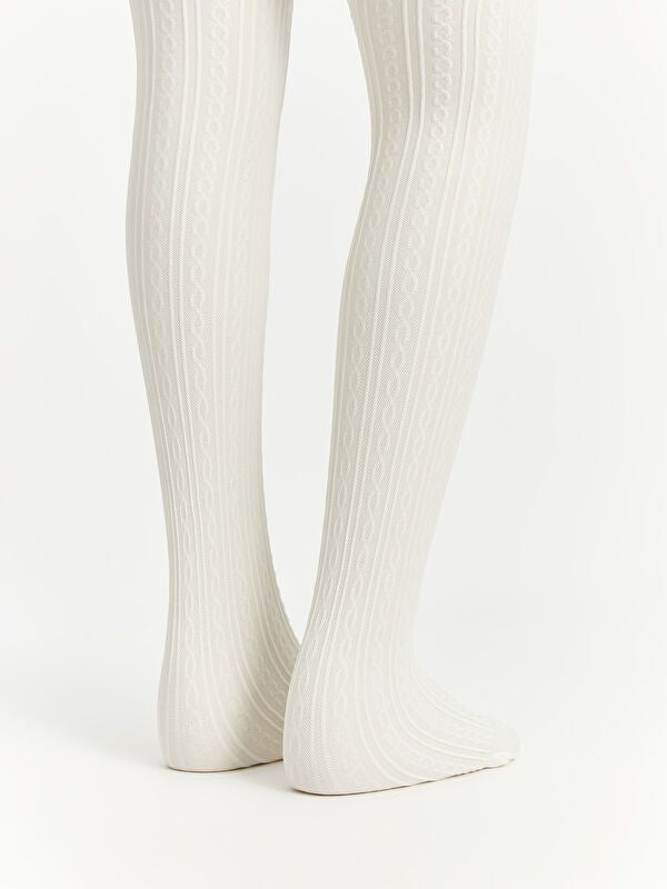 Moudda LC Waikiki - Collants fins Fille Ecru - Tunisie 4