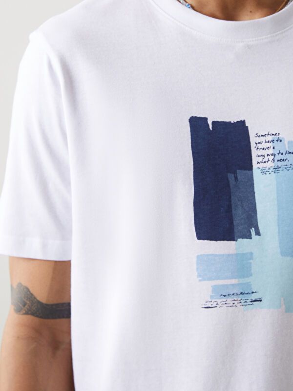 Moudda LC Waikiki - T-shirt imprimé manches courtes en jersey - Tunisie 3